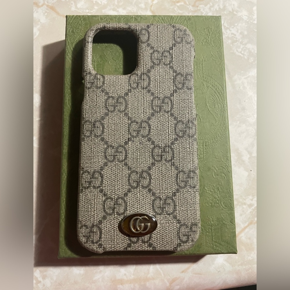 Authentic Gucci iPhone 12 Pro Cell Phone Case